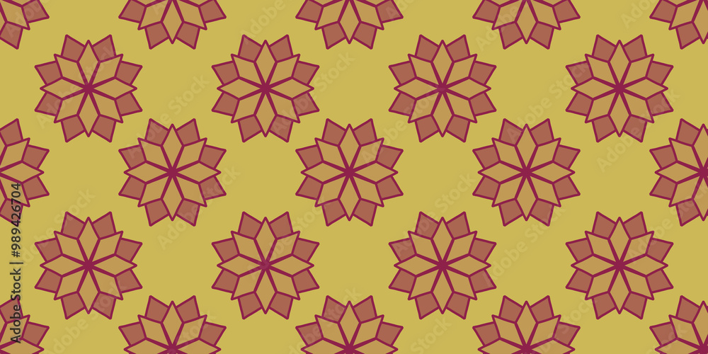 cute snowflake flower doodle repetitive pattern, perfect for your projects cute snowflake flower doodle repetitive pattern, perfect for your projects