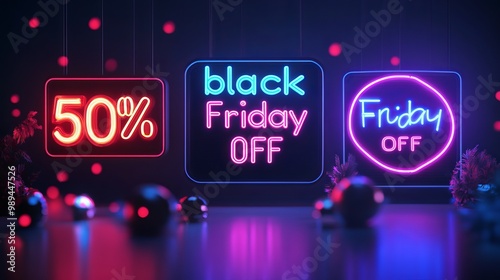 Black Friday Abstract Background