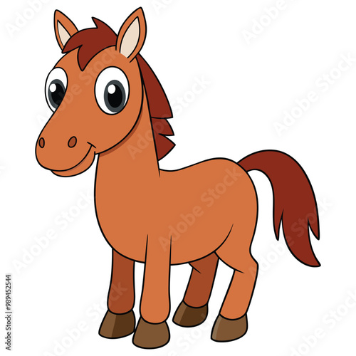 Vector illustration of horse