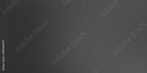 Grey grainy gradient background featuring soft texture and blurred noise, perfect for dark, minimalist headers, covers, and web banners