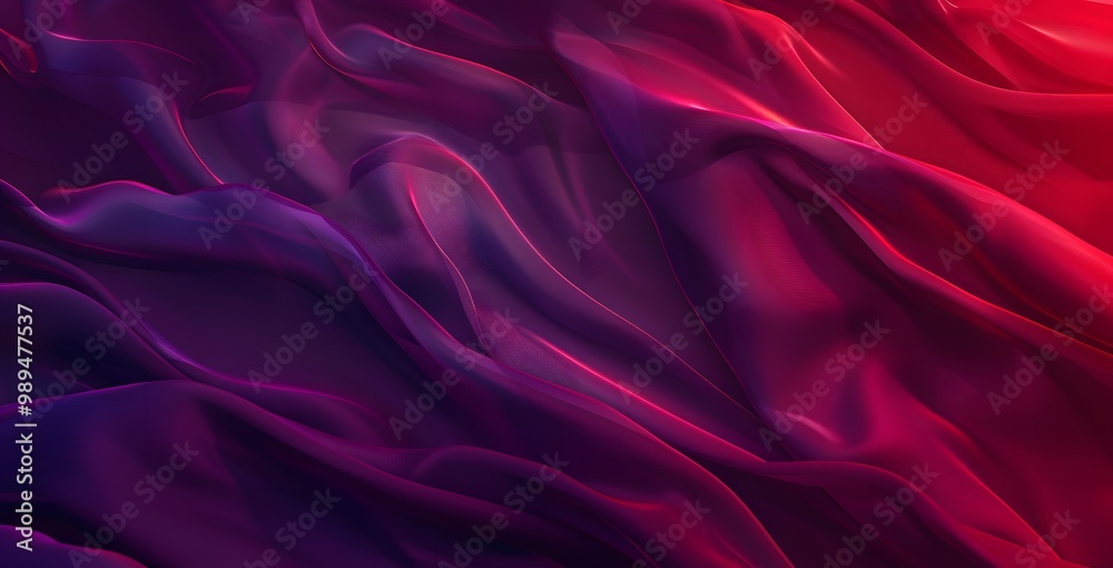 Obraz premium Abstract Purple Red Gradient Fabric Background
