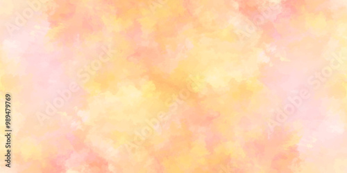 abstract colorful background with bokeh .Delicate sepia background with paint stains watercolor texture .subtle watercolor pink yellow blue gradient illustration.	