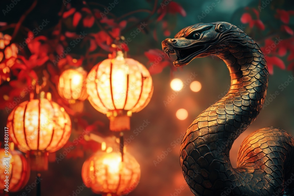 Celebrating Chinese New Year with Festive Lanterns Celebrating Chinese New Year with Festive Lanterns