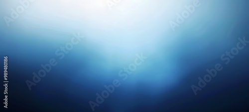 Abstract Blue Blurred Background with Light and Shadow