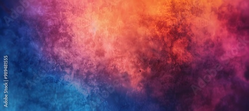 Abstract Blurred Background with Grainy Gradient