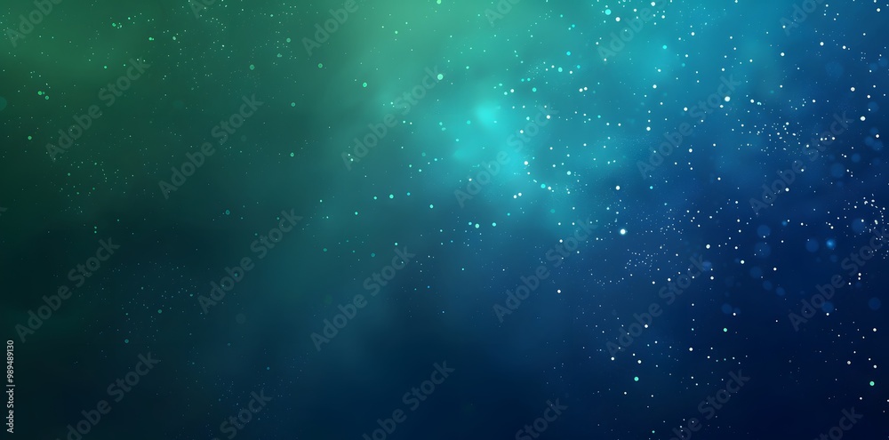 Abstract Blue Green Gradient Background with Sparkle Abstract Blue Green Gradient Background with Sparkle