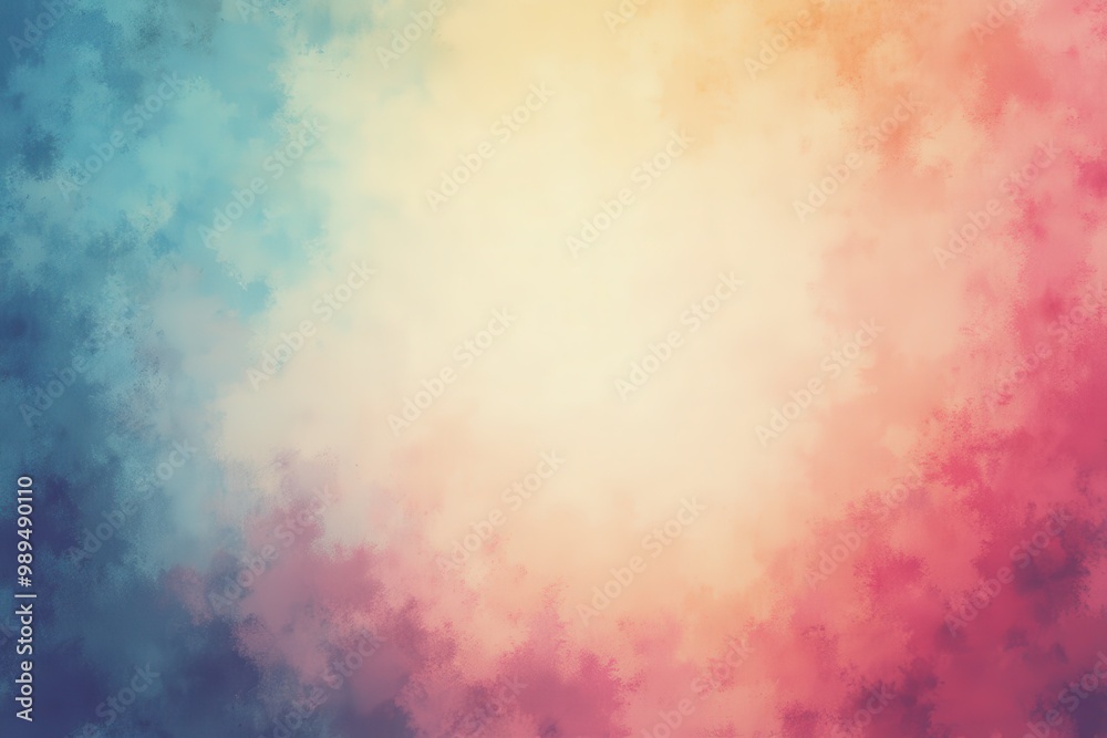 Abstract Watercolor Background with Blurry Edges Abstract Watercolor Background with Blurry Edges
