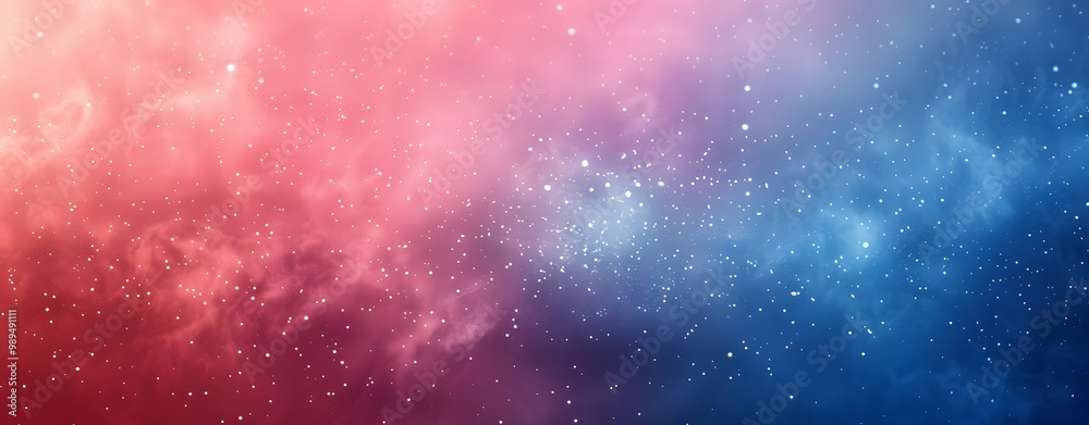 Naklejka premium Abstract Gradient Background with Stars