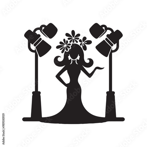 Dhow Silhouette Vector Illustrations – Nautical-Themed Graphic Designs