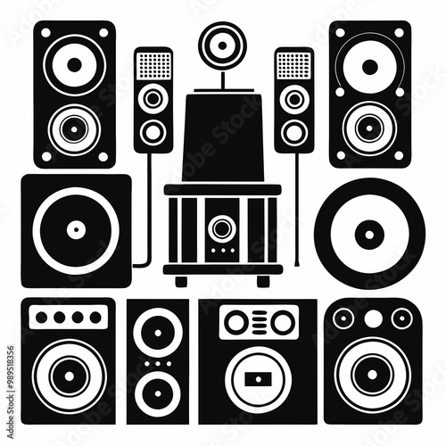set of speakers