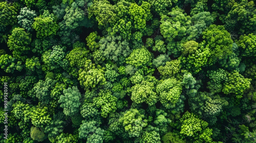 Forest landscape pattern background top view generated by ai Forest landscape pattern background top view generated by ai