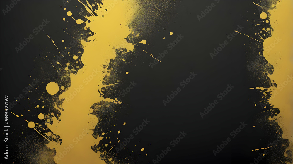 A yellow and black gradient textured background with subtle glowing effects. Use as wallpaper or graphic resource A yellow and black gradient textured background with subtle glowing effects. Use as wallpaper or graphic resource