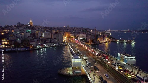 Wallpaper Mural Istanbul, Turkey. Aerial view of Istanbul Bosphorus. Torontodigital.ca