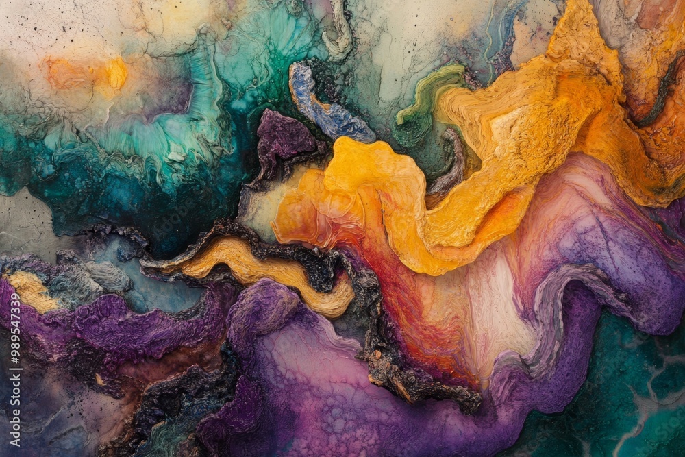 Colorful abstract fluid art, vibrant hues blending, mesmerizing patterns and textures, dynamic colors, contemporary art, creative expression, abstract art concept Colorful abstract fluid art, vibrant hues blending, mesmerizing patterns and textures, dynamic colors, contemporary art, creative expression, abstract art concept