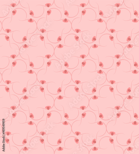 Female breasts pattern seamless. tits background. Beautiful feminine ornament