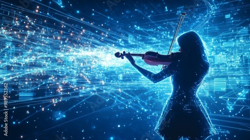 Digital Violinist: A Fusion of Music and Technology