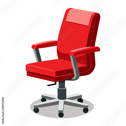 office chair isolated on white