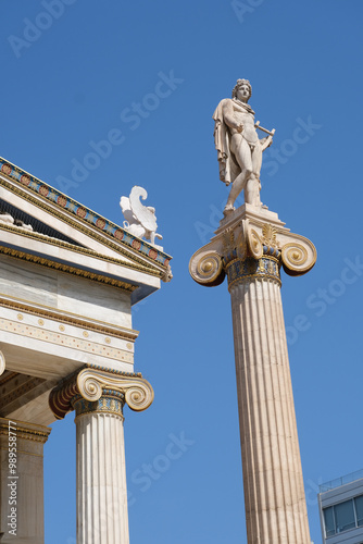 Obraz na płótnie predio grécia estátua templo anfiteatro w salonie
