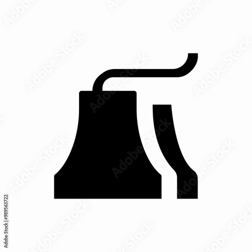 power station icon sign vector