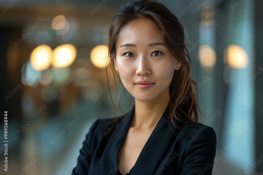 Portrait of a asian businesswoman in the office Portrait of a asian businesswoman in the office