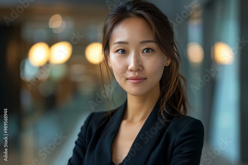 Portrait of a asian businesswoman in the office