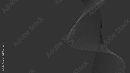 Wave Background_Dark Grey