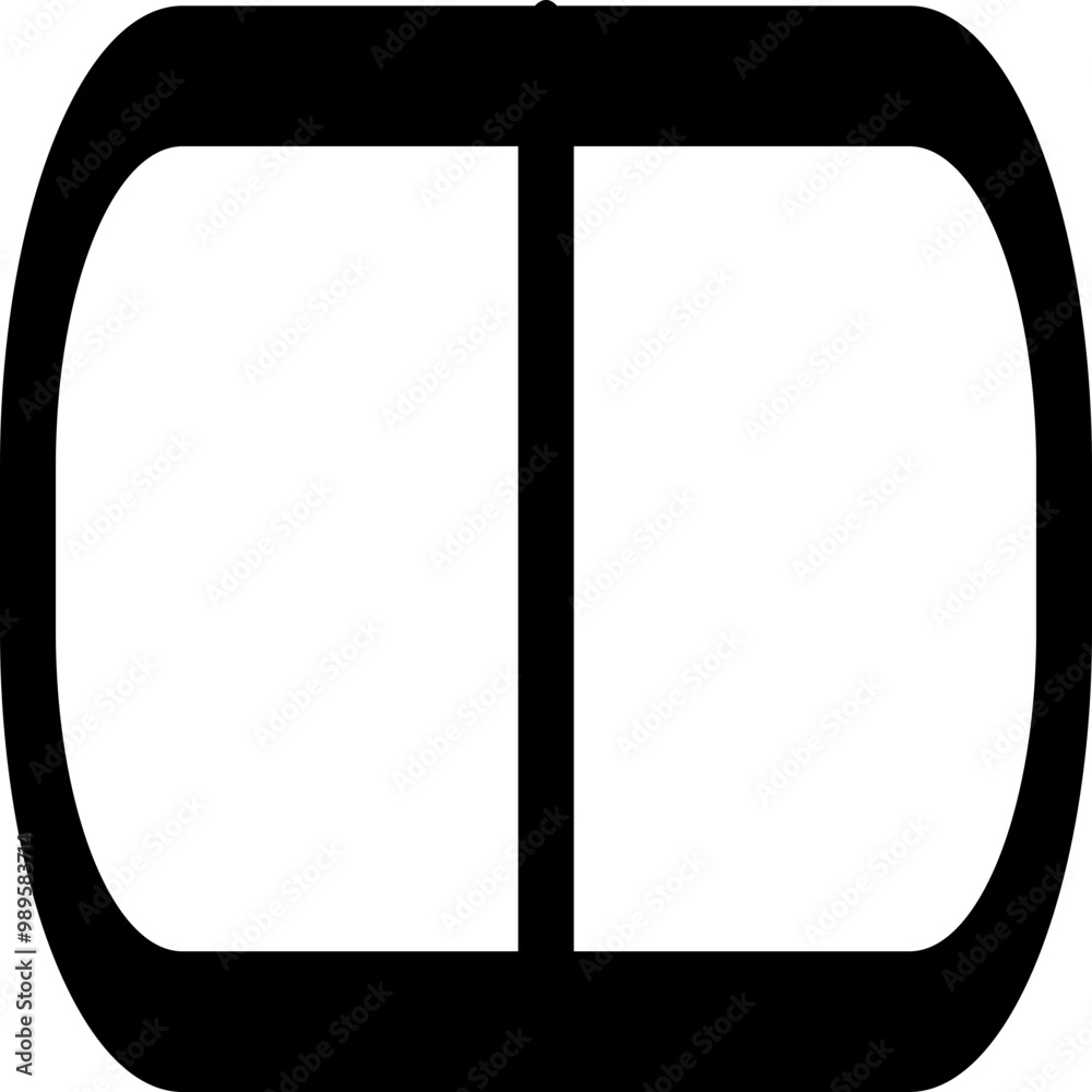 Single isolated icon with outline style icon on white background