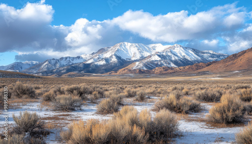 Northern Nevada, high desert, High desert landscape, North western Nevada photo