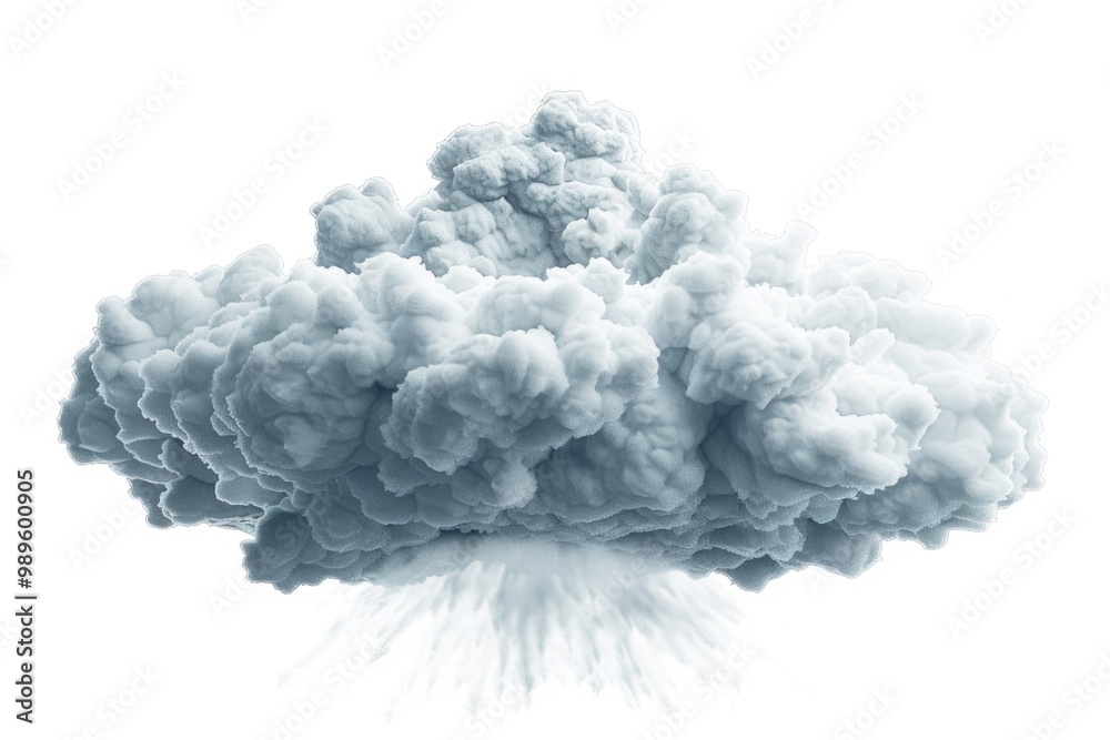 A cloudy mass of smoke fills the air, obscuring visibility A cloudy mass of smoke fills the air, obscuring visibility