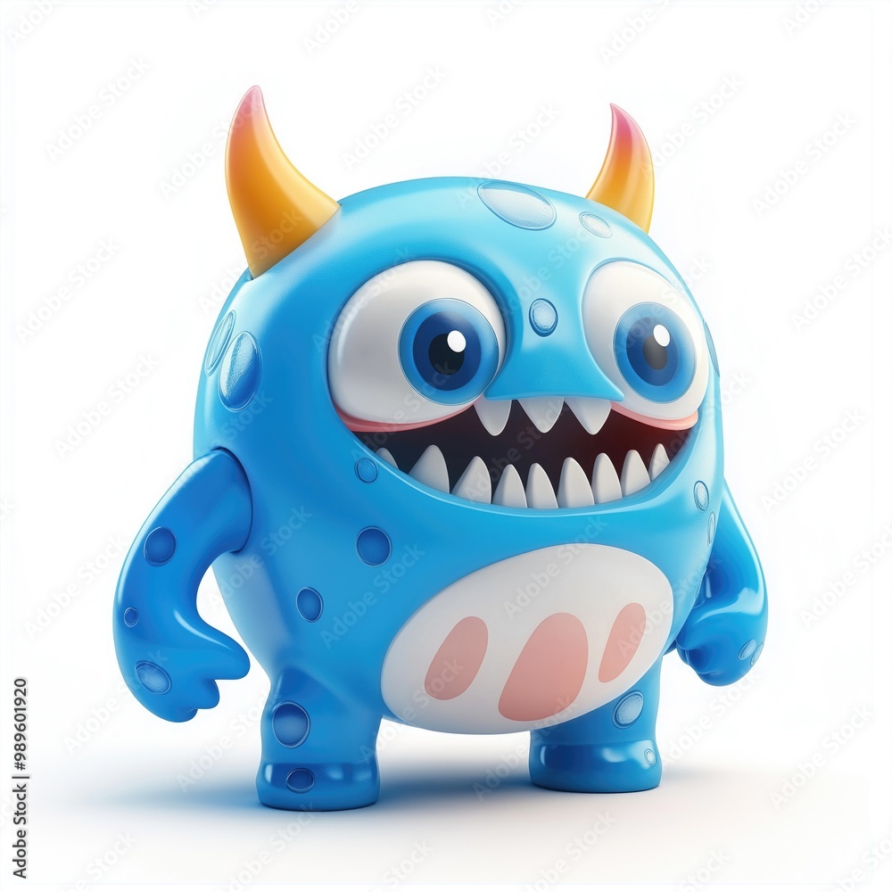 Colorful cartoon toys and monsters isolated on a white background, perfect for kids. Colorful cartoon toys and monsters isolated on a white background, perfect for kids.