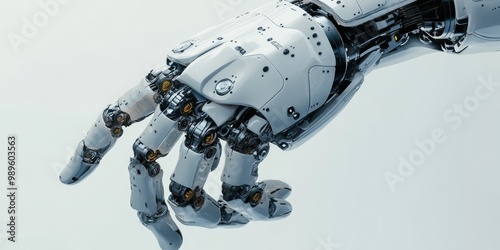 Machine learning hands of robot