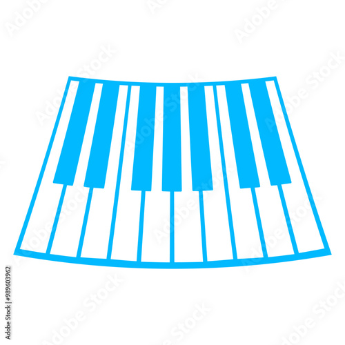 Grand Piano Organ Synthesizer Keyboard Music Logo Design Lover Art Vector Illustration Card T-Shirt Poster Sticker Graphic Print Decorative Drawing Isolated Logo Decoration Symbol Creative Cool Style
