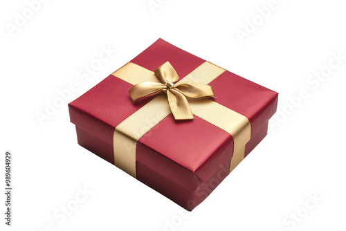 Elegant Gift Box with Ribbon and Bow, Perfect for Holidays, Birthdays, and Special Occasions
