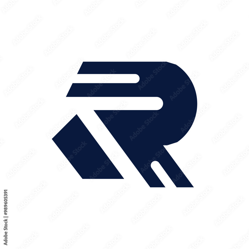 letter R RR logo template icons for  business