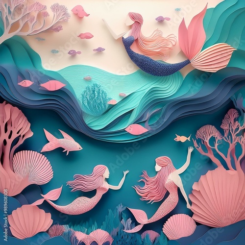 sea cut art