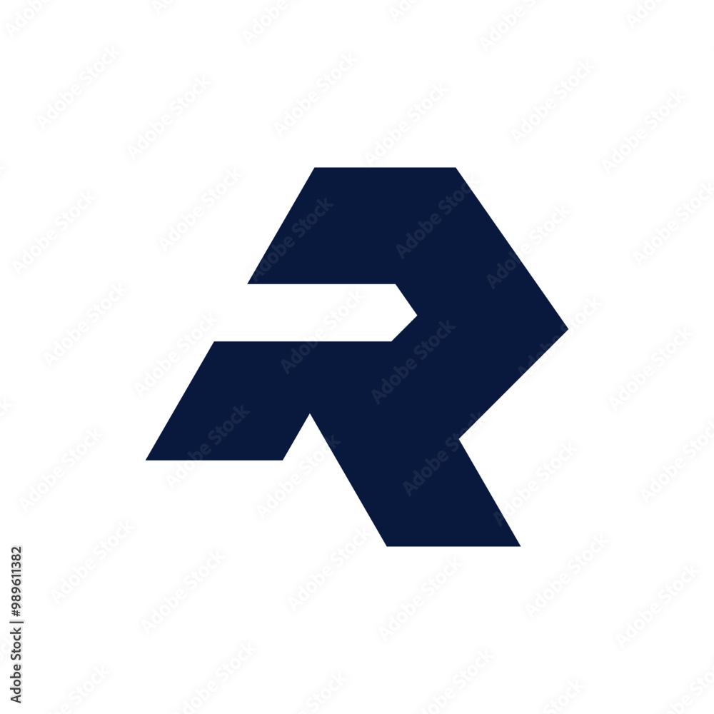 letter R RR logo template icons for  business