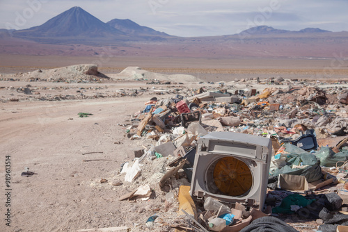 Atacama Desert turned into a garbage dump