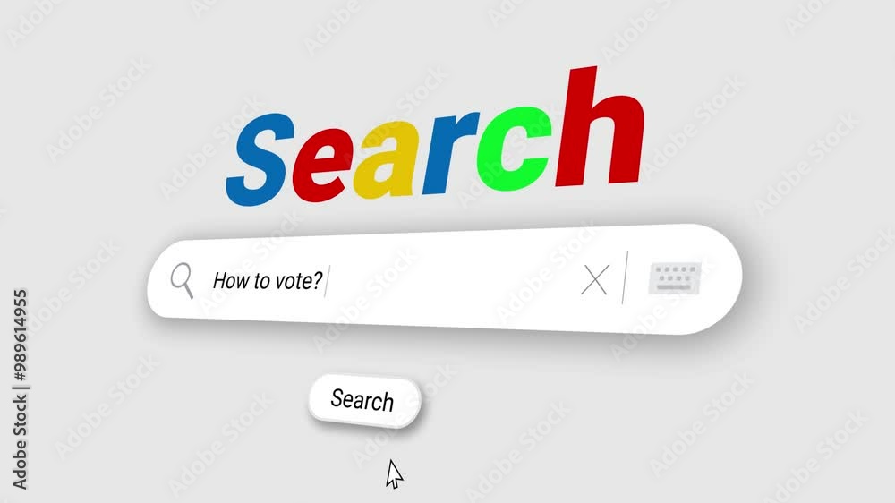 How to vote? in Search Bar and click on search How to vote? in Search Bar and click on search