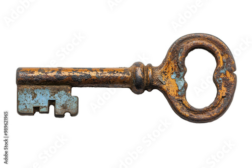 old rusty key