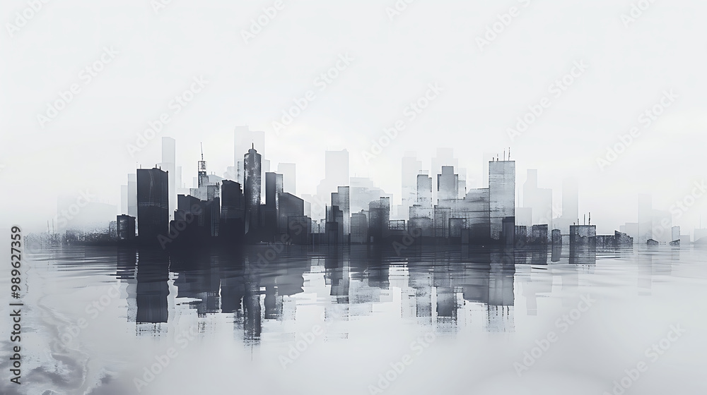 Fototapeta premium city skyline