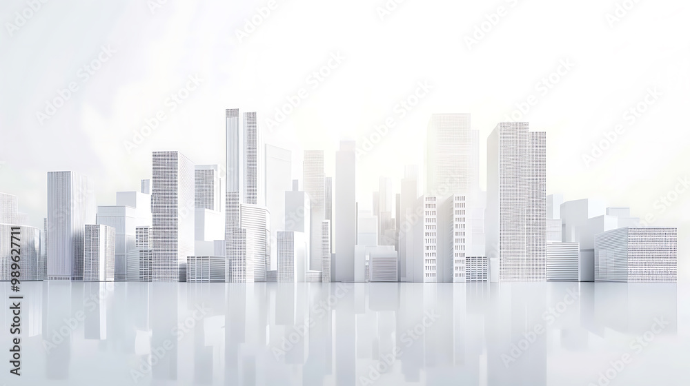 Fototapeta premium city skyline