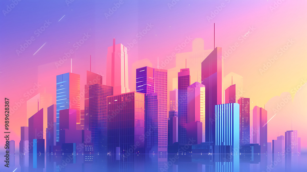 city skyline city skyline