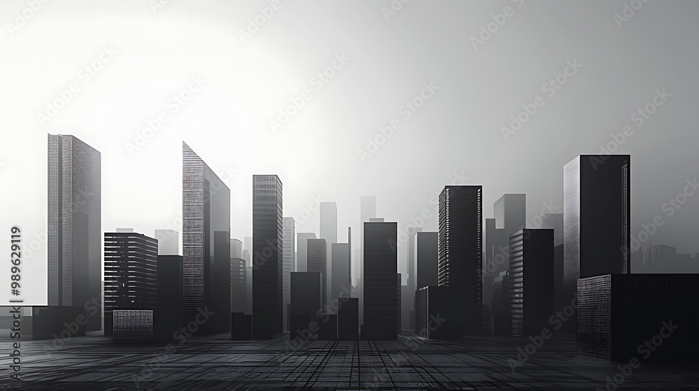 Fototapeta premium city skyline