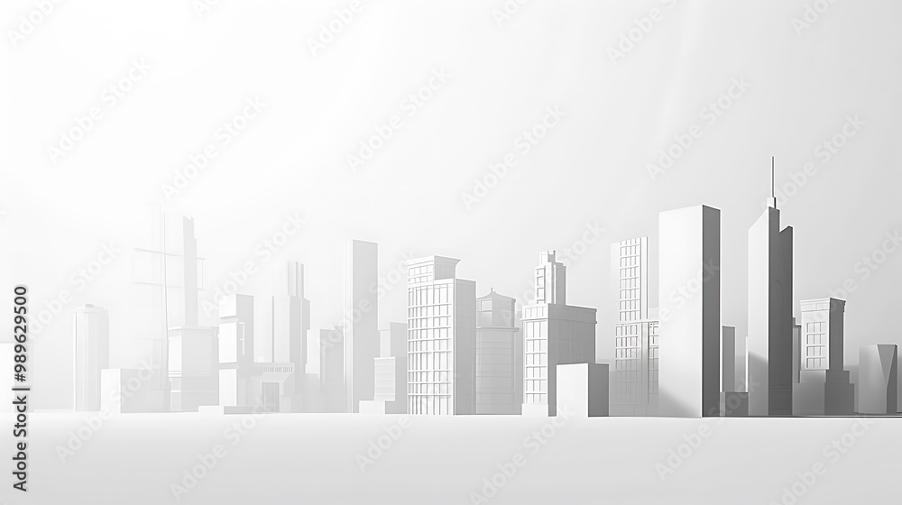 Fototapeta premium city skyline