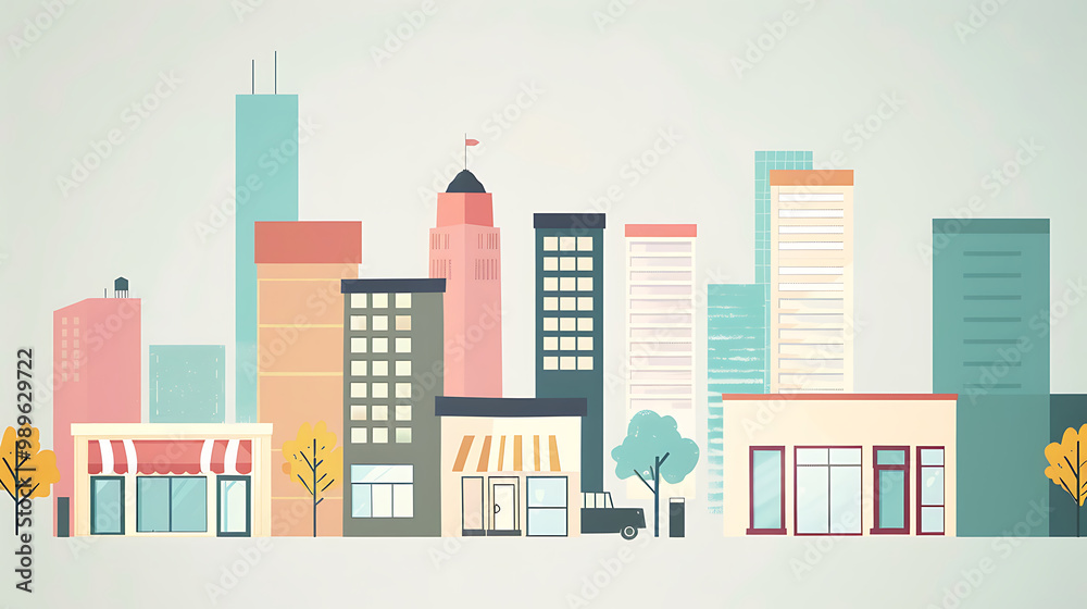 city skyline city skyline