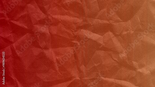 Wallpaper Mural crumpled paper background gradient orange looping texture animation Torontodigital.ca