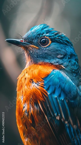 Nature wildlife image of cute bird.