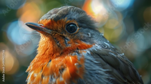 Nature wildlife image of cute bird.