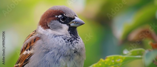 Nature wildlife image of cute bird.