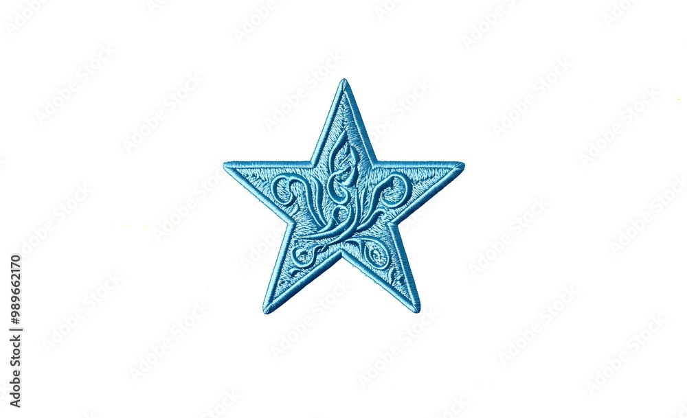Obraz premium star isolated on white